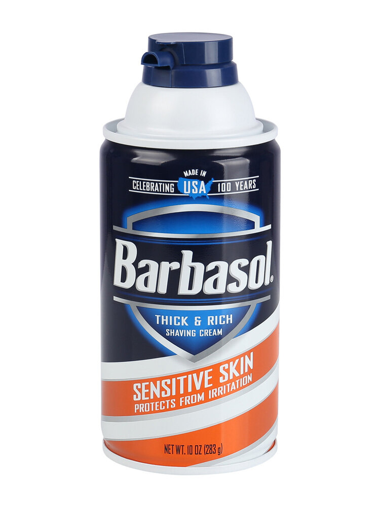 Крем-пена для бритья Barbasol Sensitive Skin Shaving Cream для чувствительной кожи, 283 г - фото №10