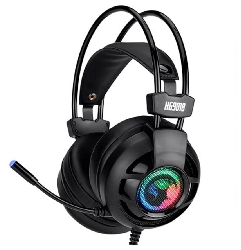 PC Игровая гарнитура Marvo HG9018 Gaming Headset звук 7.1 с подсветкой, ПК