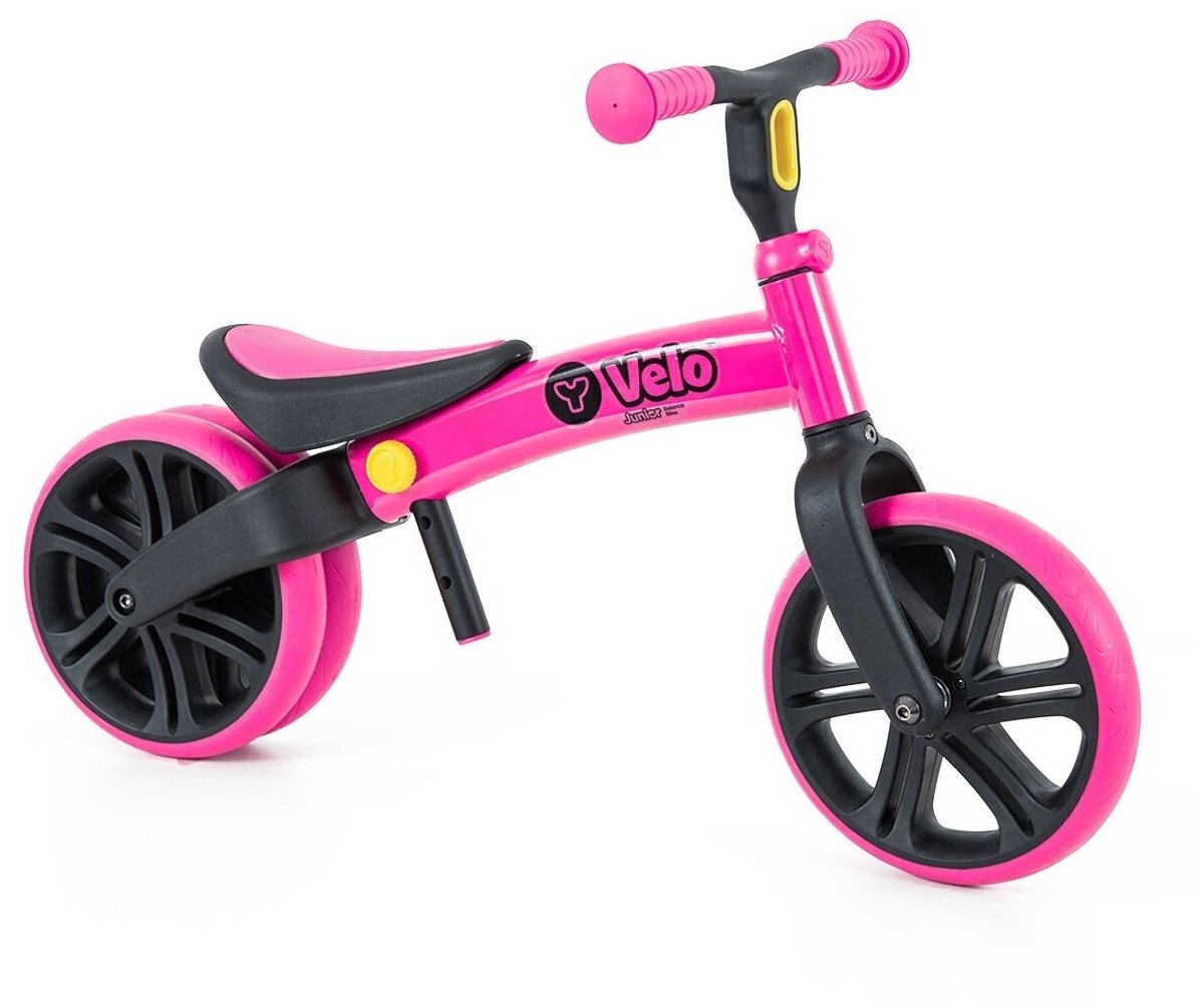 Беговел для малышей YVolution Velo Junior, розовый