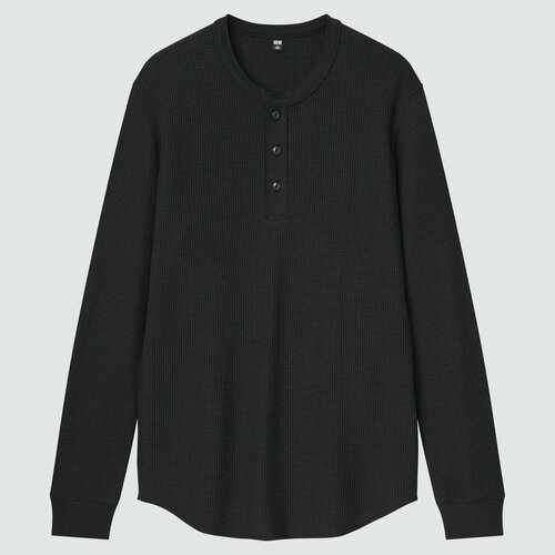Рубашка Uniqlo, размер XXS, черный