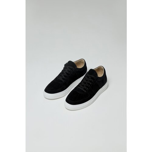 Кеды WACO, демисезон/лето, натуральная кожа, размер 39, черный