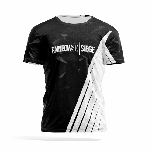 фото Футболка panin brand, размер 5xl, черный, белый