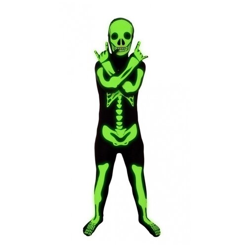 фото Детский морф-костюм скелета (7310), 135-150 см. morphcostumes