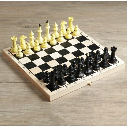 Настольная игра Sima Land Шахматы гроссмейстерские, 40 х 40 см наклейка на чемодан sima land медведь 41 х 39 см