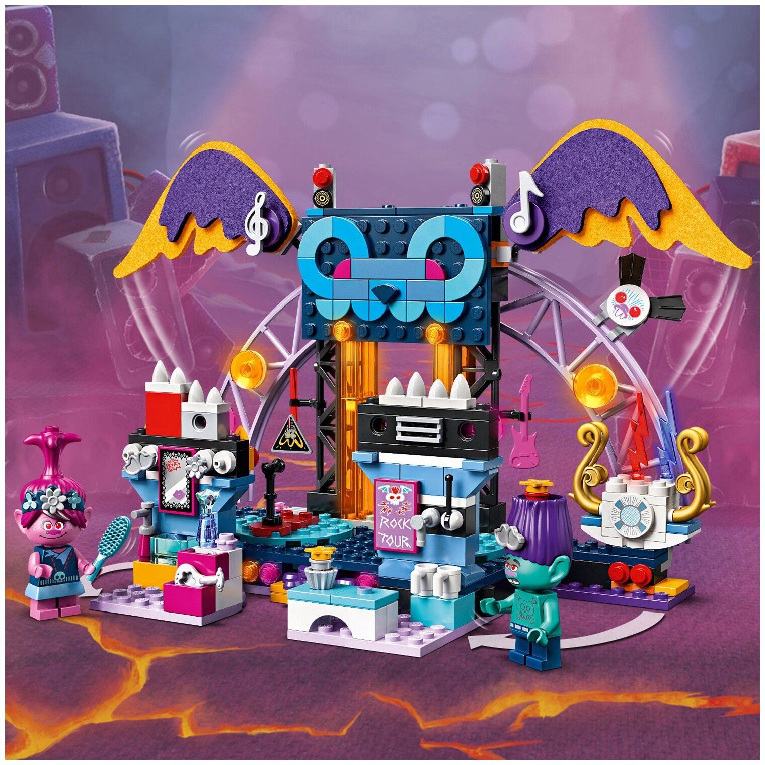 Конструктор LEGO Trolls Взрывной рок-концерт в городе (41254) - фото №14