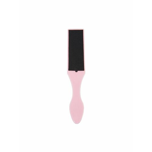 Б513-01, (06 Розовая), Пилка для стоп со съемным полотном прямоугольная #100/180, Irisk