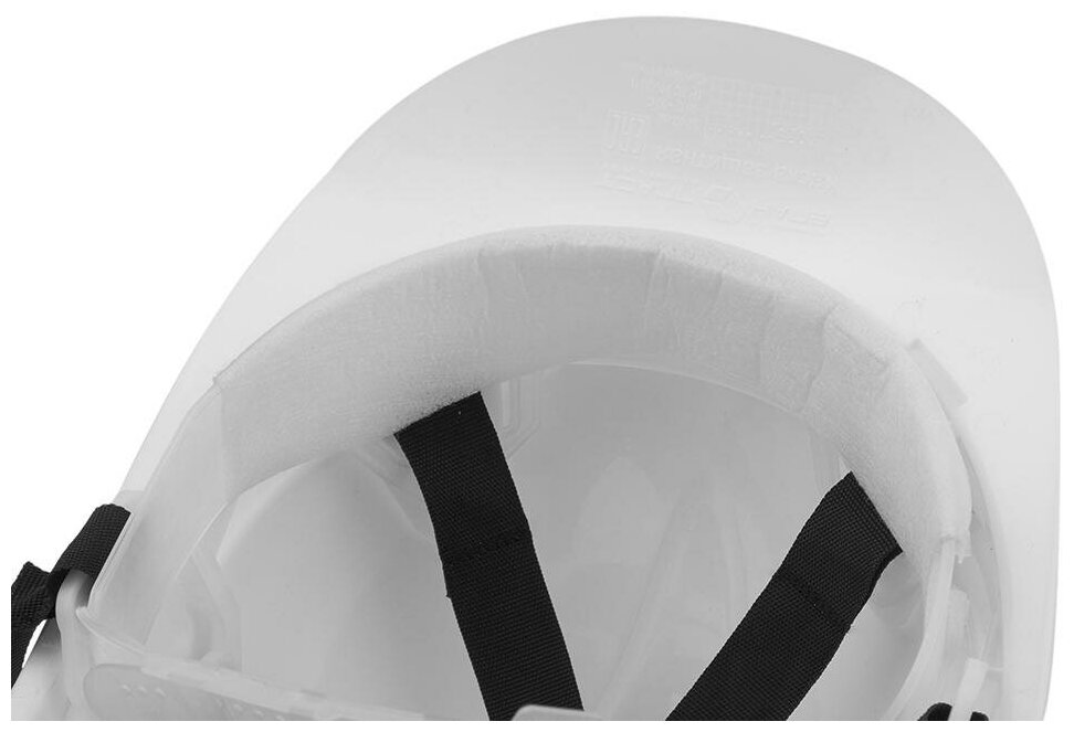 Каска защитная из ударопрочной пластмассы, модель Европа (К-01), белая Россия, СИБРТЕХ 89114 - фотография № 5