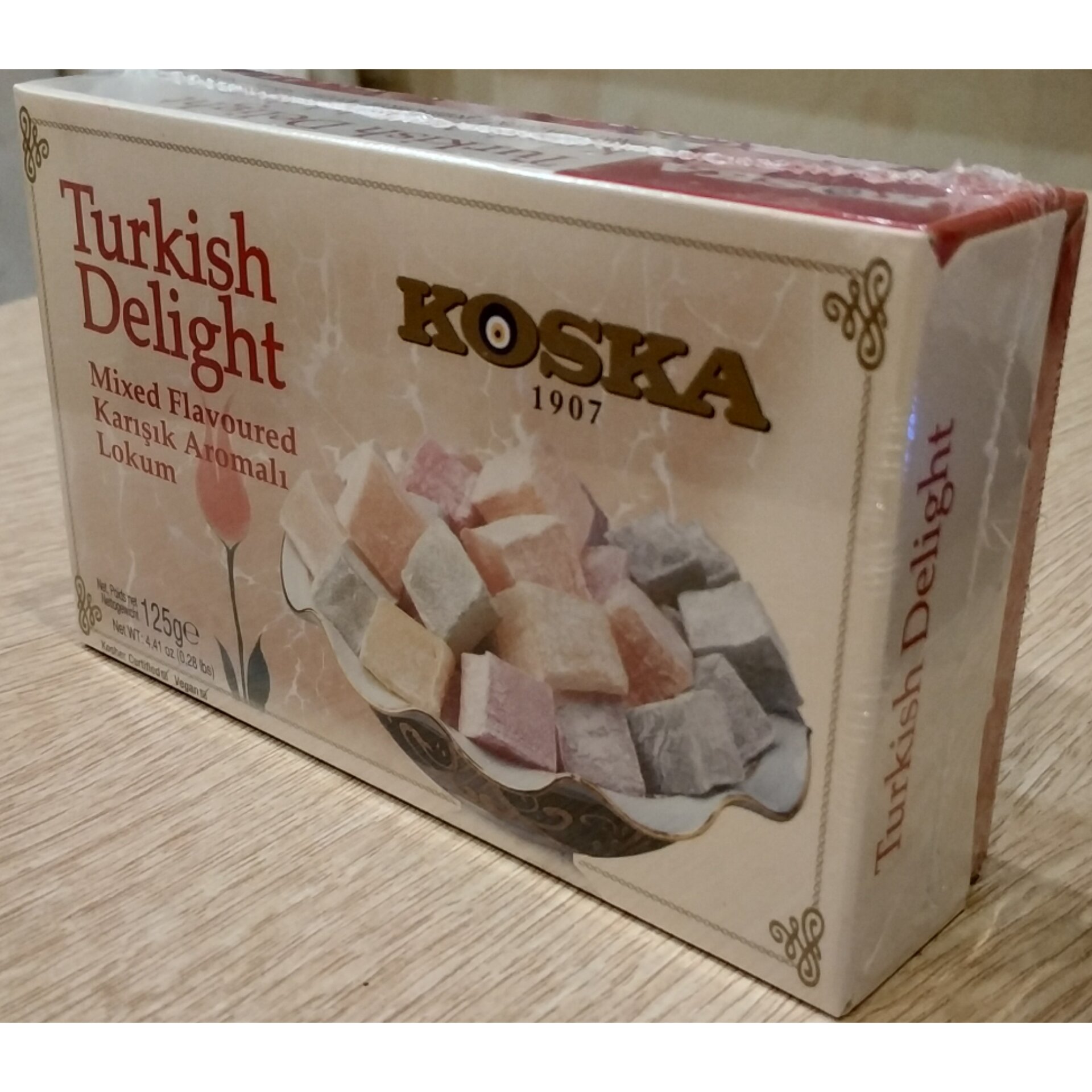 Рахат-лукум ассорти вкусов (Turkish Delight) Koska | Коска 125г - фотография № 8