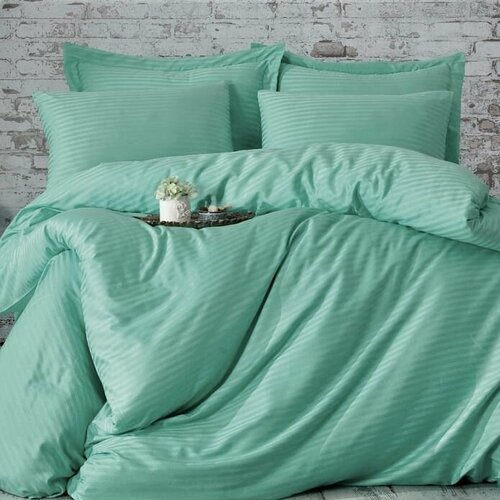 Пододеяльник 2 сп.(ОМ Сильвия комфорт) 175*210, мятный