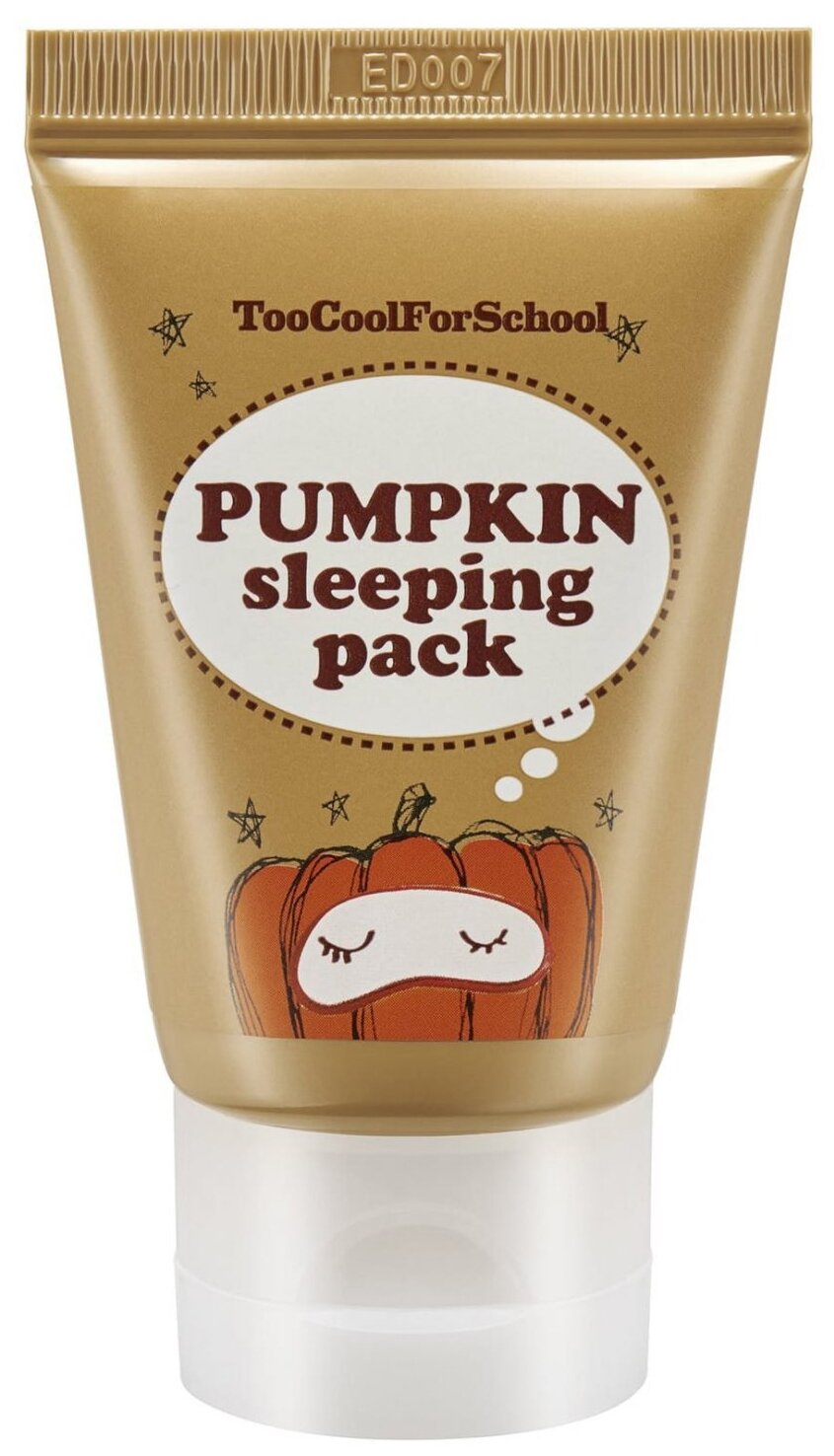 Too cool for School Ночная маска Pumpkin Sleeping Pack, 30 мл