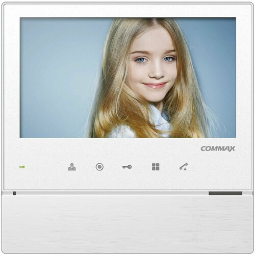 Адаптированный видеодомофон COMMAX CDV-70H2/XL белый видеодомофон commax cdv 70h2 xl white цифровой