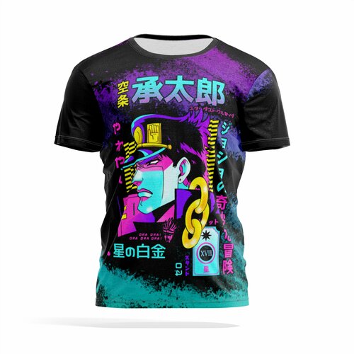 фото Футболка panin brand, размер xxxl, черный, бирюзовый