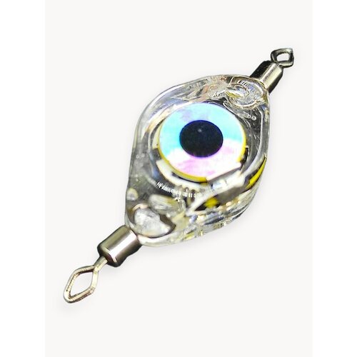 Блесна электронная светодиодная 4гр 4.5см на форель, на щуку / Мигающая трехцветная