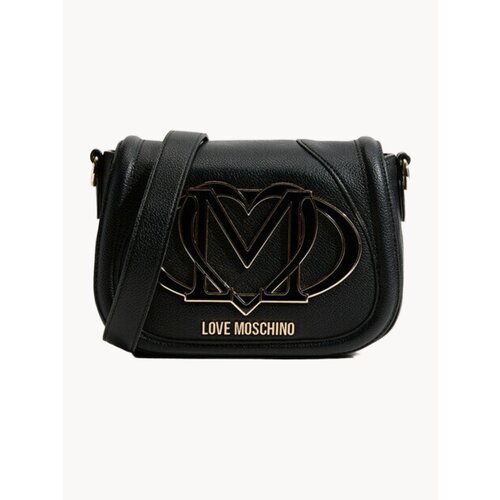 Сумка кросс-боди LOVE MOSCHINO фактура зернистая черный 15167₽