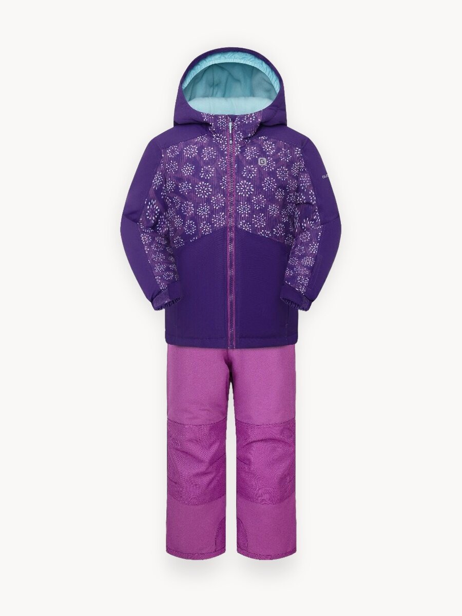 Комплект верхней одежды GUSTI размер 7/122, , сиреневый