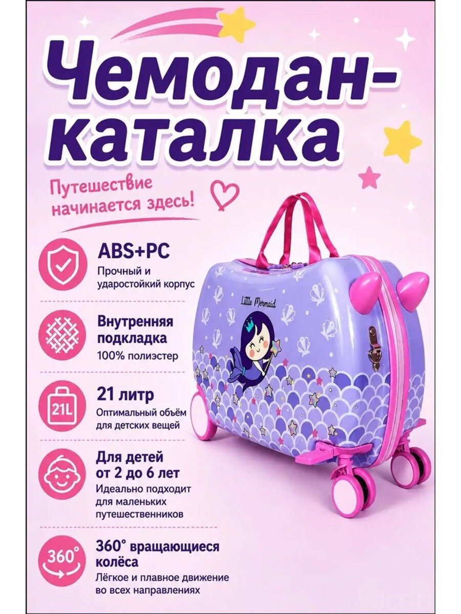 Чемодан-каталка