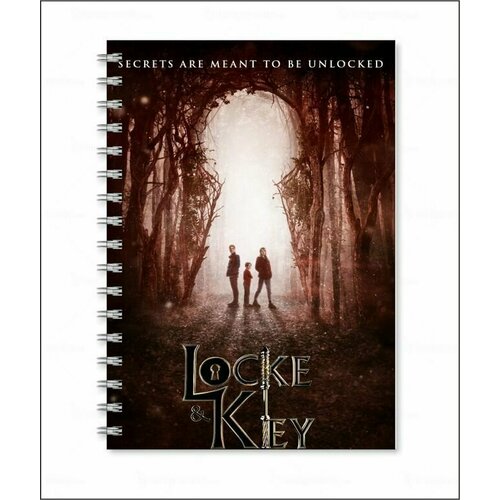 Тетрадь ключи локков , LOCKE & KEY №12 бокс goodbrelok принт ключи локков locke and key lk0005