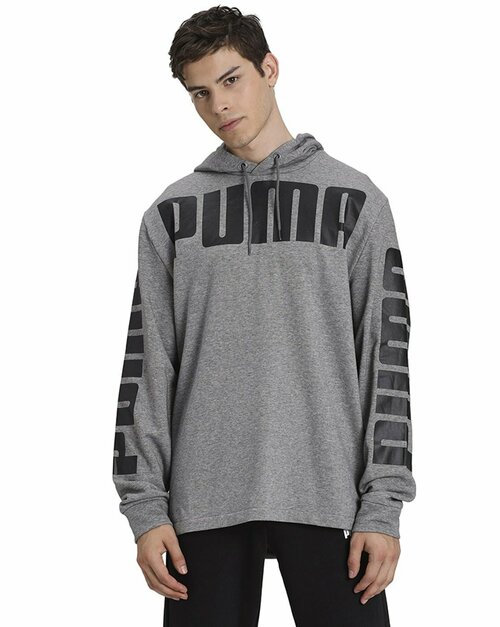 Толстовка PUMA, размер L, серый