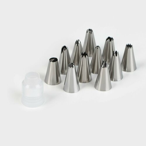 Набор насадок кондитерских насадок d18 см 12 шт 150₽