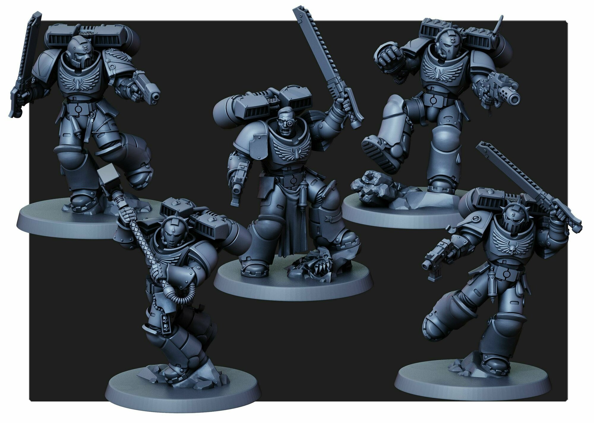 Миниатюры Warhammer 40000 Death Company