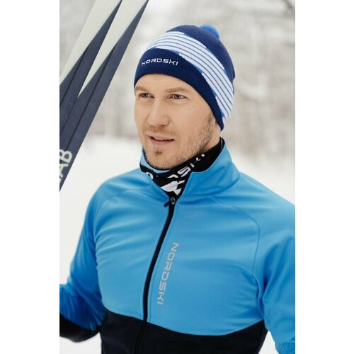 фото Шапка nordski, размер one size, синий