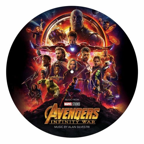 Винил 12 (LP), Picture OST OST Alan Silvestri Avengers: Infinity War (Picture) (LP)