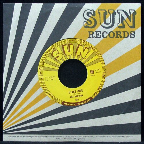 Виниловая пластинка Sun Roy Orbison – Chicken Hearted / I Like Love (single)