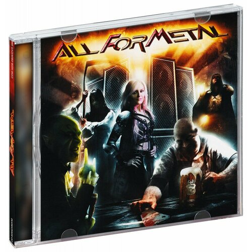 Various Artists. All For Metal (AFM Compilation) (DVD + CD) компакт диски afm records helstar the king of hell ltd dcd 2cd