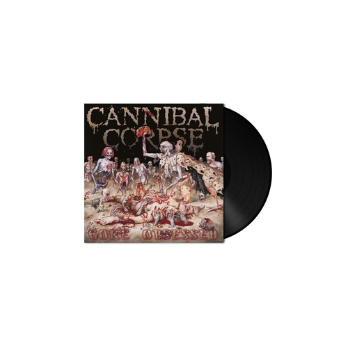 Cannibal Corpse - Gore Obsessed, 1xLP, BLACK LP