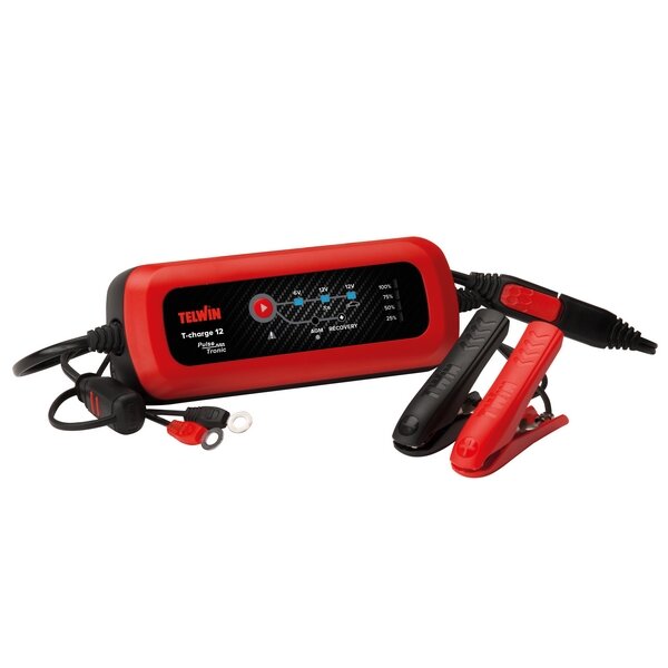 Зарядное устройство Telwin T-Charge 12 красный/черный Италия