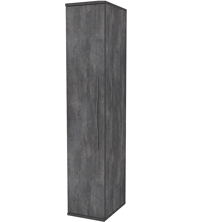 Критсалл - Шкаф-Пенал 250 универсальный Темно-серый (300х1500х250)