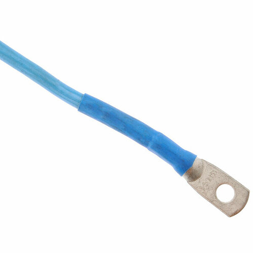 Перемычка ПВ3/ПуГВ 10кв мм голубая длина 1500мм диаметр отв. наконечника 6мм