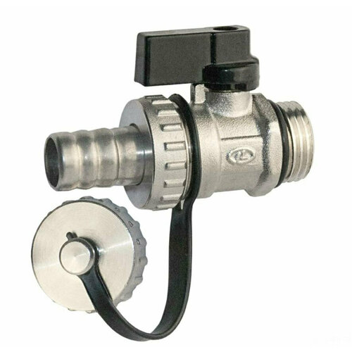 Кран дренажный Drain valve (B) 1/2 шаровый, Lavita