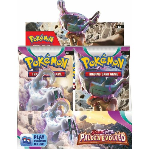 Настольная игра Pokemon TCG - Paldea Evolved Booster Box на английском языке