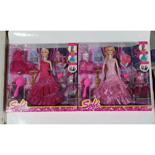 Игровой набор Красотка Shantou Gepai BBL77211 в комплекте кукла 29см предметы 10 штук
