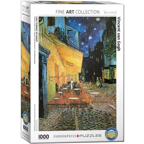 Пазл Eurographics 1000 деталей: Терраса ночного кафе пазл art puzzle 1000 деталей терраса кафе ночью