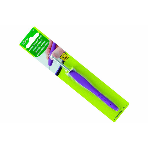 Крючок для вязания Amour Clover 4,00 мм, (1045)