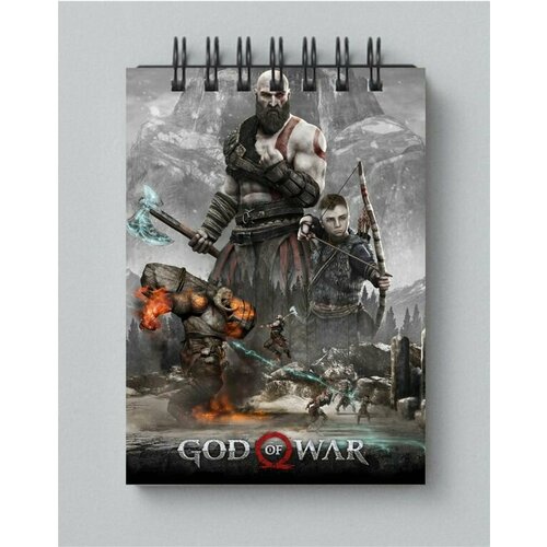 Блокнот God of War №1, А5