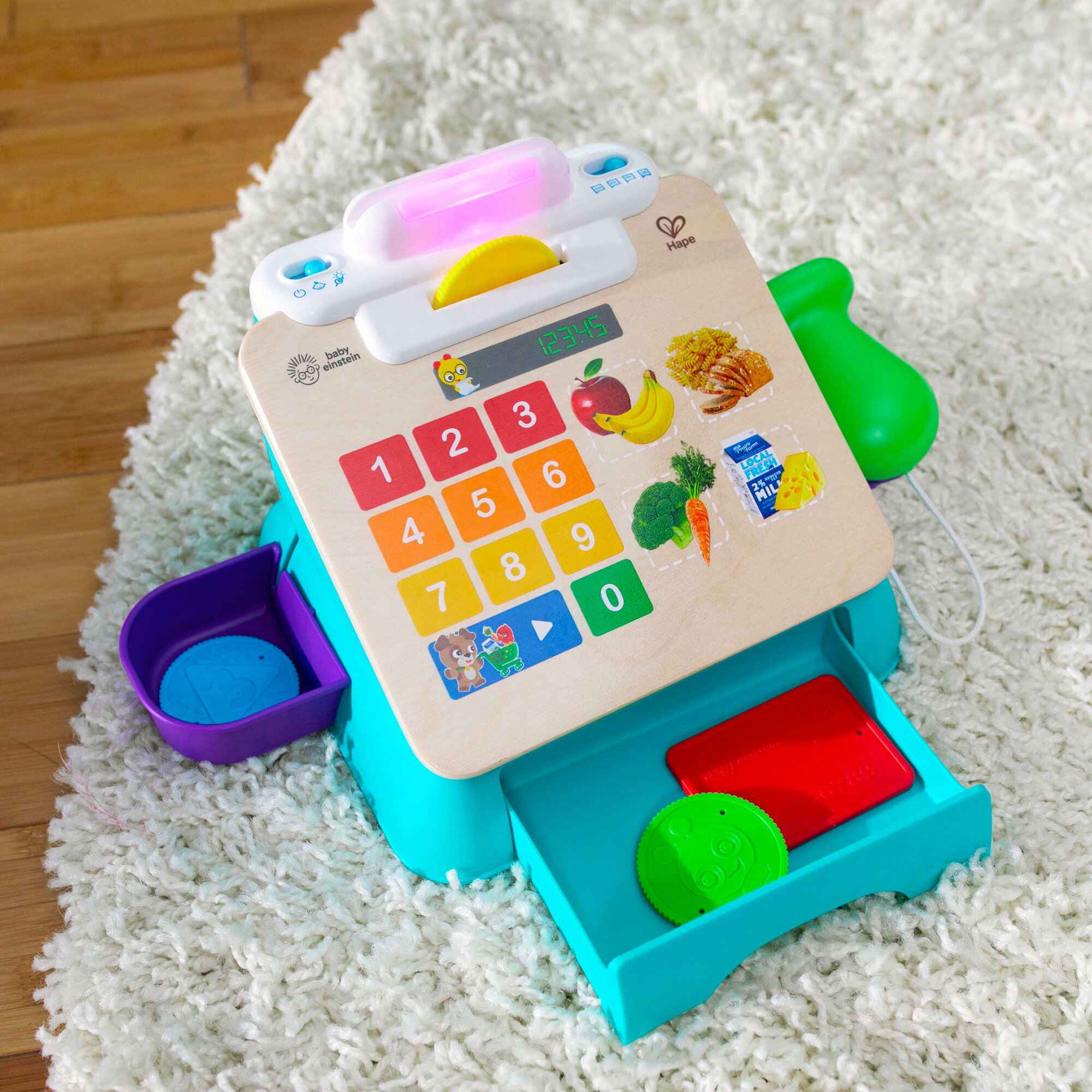 Касса игрушечная Hape Играем в профессии 16660_HP - фото №5