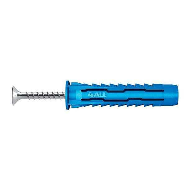 фото Дюбель универсальный + шуруп D5х25 мм 20 шт 4ALL Rawlplug