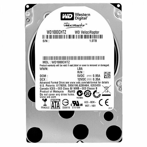 Жесткий диск Western Digital WD1000CHTZ 1Tb SATAIII 25 HDD 2423000₽