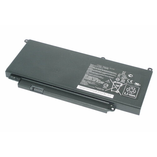 Аккумулятор C32-N750 для ноутбука Asus N750JK 11.1V 6060mAh черный шлейф матрицы для ноутбуков asus n750j n750jv n750jk 1422 01j7000