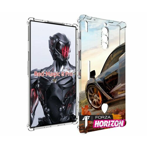 Чехол MyPads Forza Horizon 4 для ZTE Nubia Red Magic 8 Pro / Red Magic 8 Pro Plus задняя-панель-накладка-бампер чехол mypads horizon zero dawn для zte nubia red magic 7 задняя панель накладка бампер