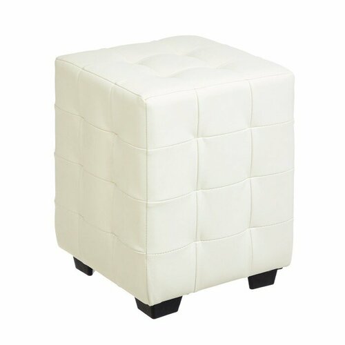 Пуф Кусен 300х300хН400 Белый кож зам 4469₽