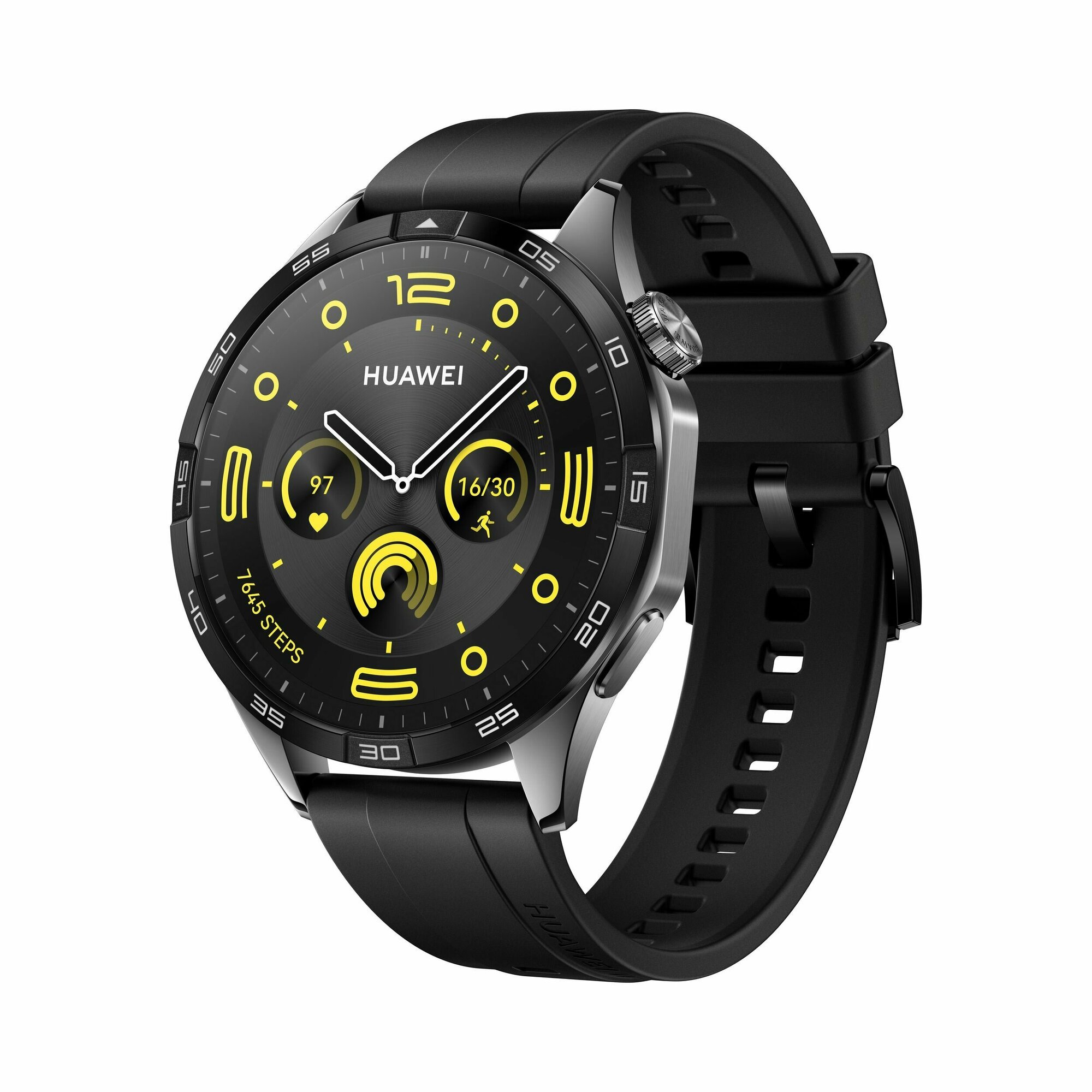 Смарт-часы Huawei Watch GT 4 46ММ (55020BGT), Black Fluoroelastomer