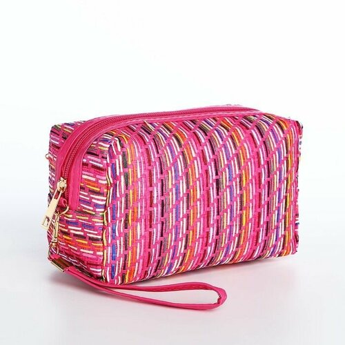 фото Косметичка 10х10, розовый нет бренда