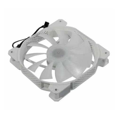 Кулер 1STPLAYER F1-PLUS White (1000rpm, LED 5-color,3pin [F1-PLUS-WH],140х140х25)