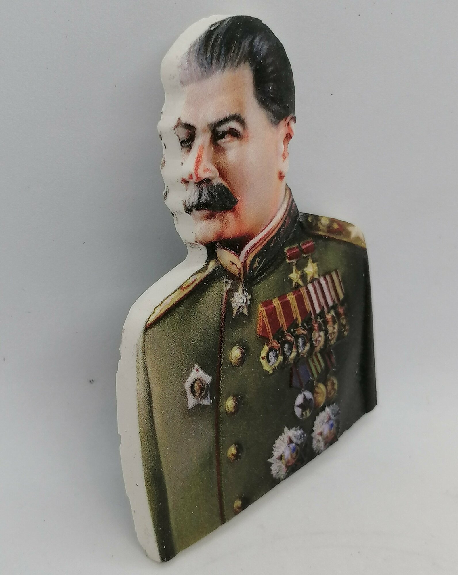 Магнит рельефный "И. В. Сталин" — фото 1