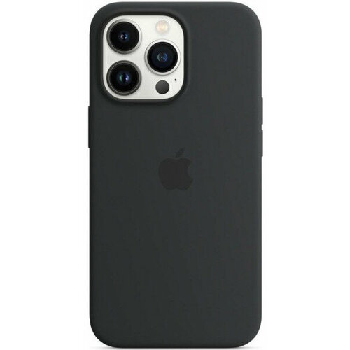 Чехол Apple Silicone Case с MagSafe black для iPhone 15 Pro Max black c silicone magsafe case iphone 12 pro max plum