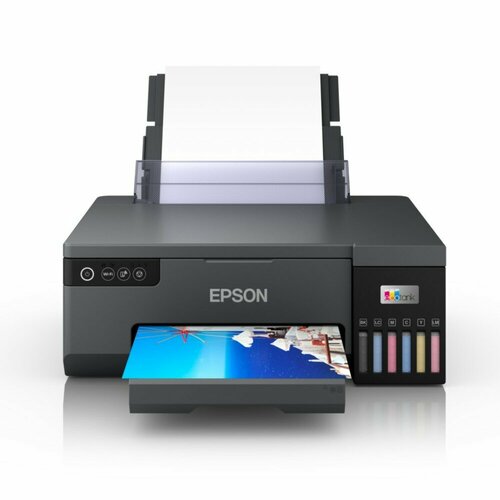 Принтер струйный Epson L8050 (A4, 6цв, 5760x1440dpi, 22чб/22цв ppm, СНПЧ, WiFi, USB) (C11CK37506) принтер струйный epson l8050 a4 6цв 5760x1440dpi 22чб 22цв ppm снпч wifi usb c11ck37506